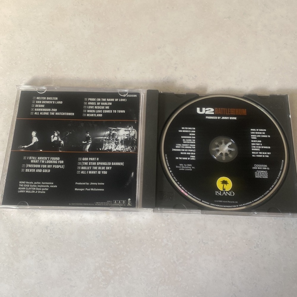 6 U2 CDs - Picture 13 of 13